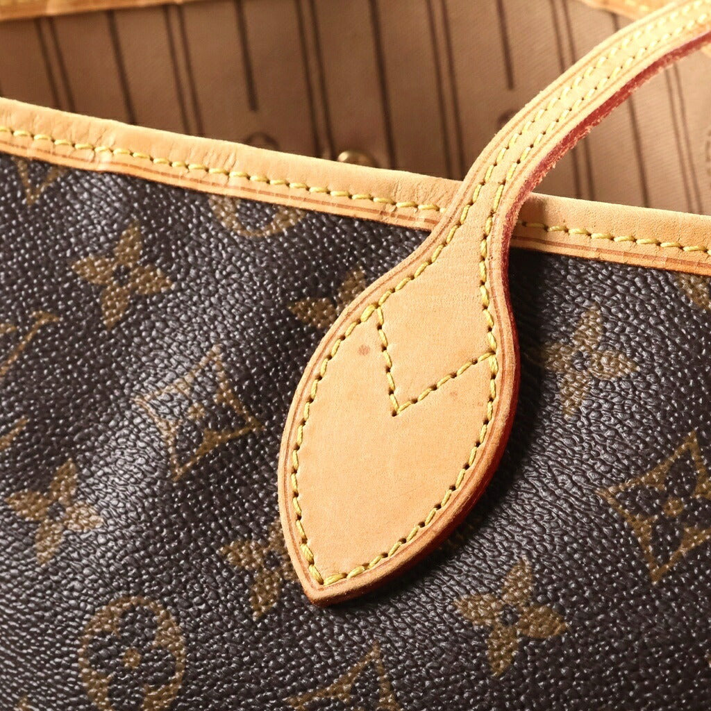 LOUIS VUITTON(ルイヴィトン) モノグラム ネヴァーフルGM トートバッグ ハンドバッグ ブラウン PVC×レザー M40990