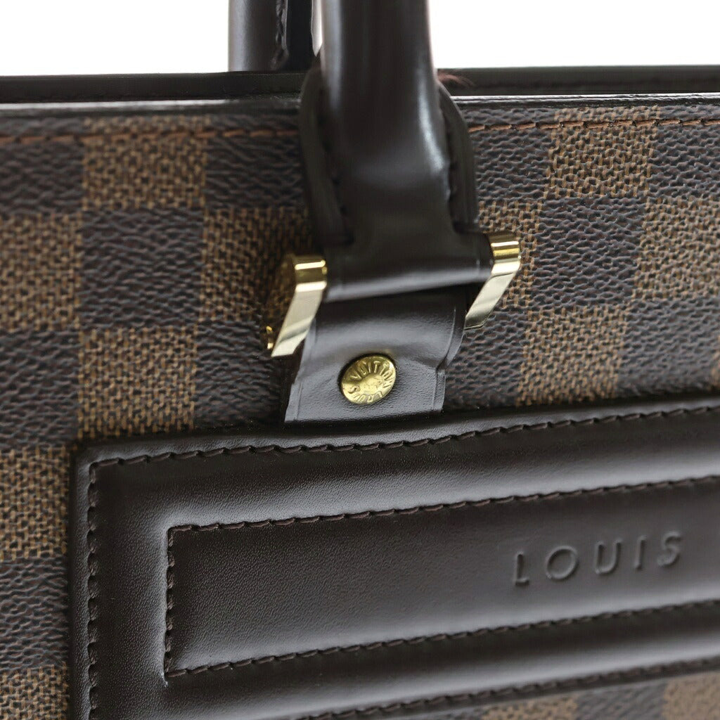 LOUIS VUITTON(ルイヴィトン) ダミエ ヴェニスGM ハンドバッグ トートバッグ ブラウン PVC×レザー N51146
