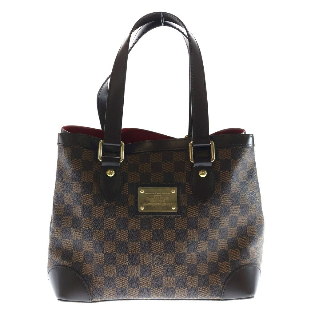 LOUIS VUITTON(ルイヴィトン) ダミエ ハムステッドPM ハンドバッグ ブラウン PVCレザー N51205 レディース