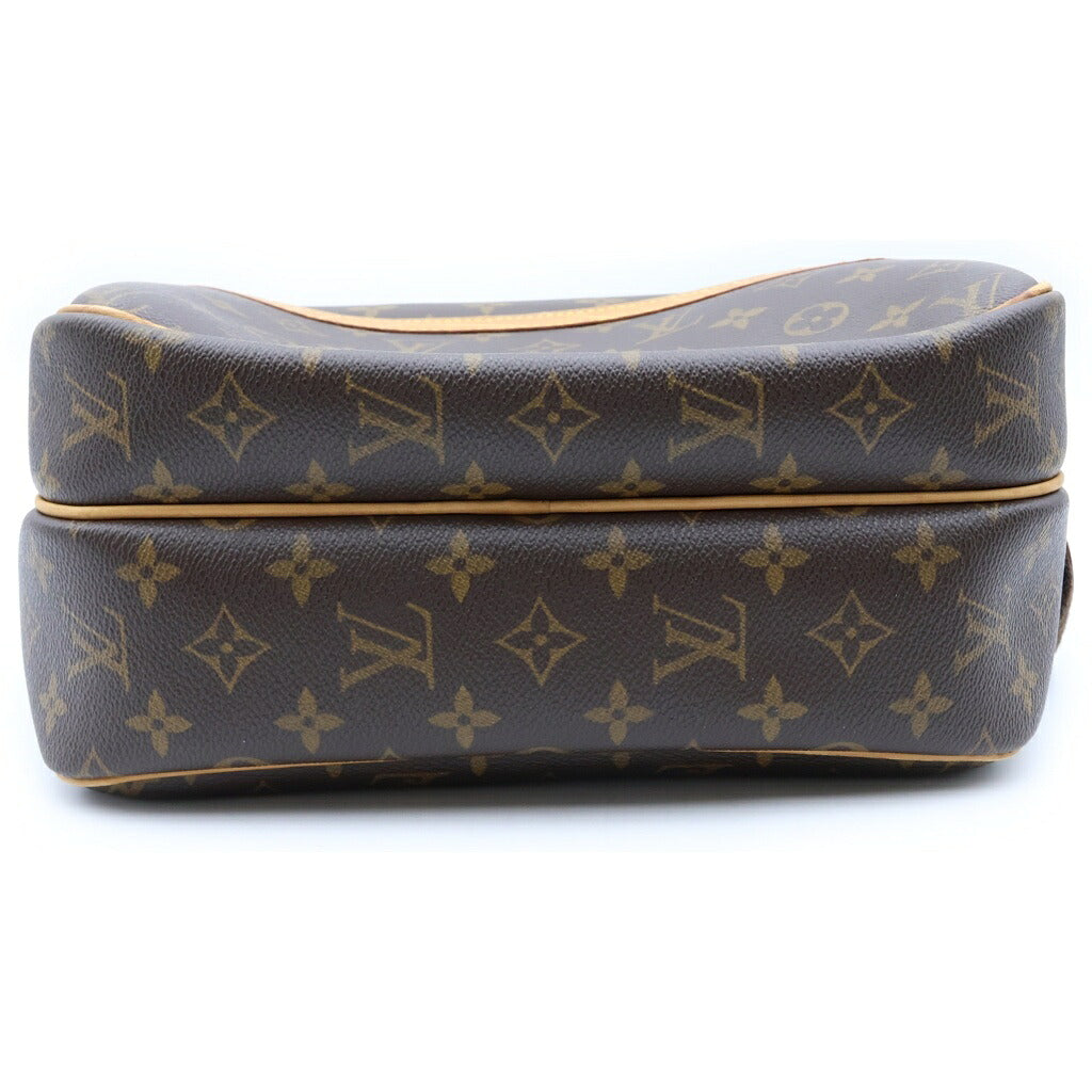 LOUIS VUITTON(ルイヴィトン) モノグラム リポーターPM ショルダーバッグ ブラウン PVCレザー M45254