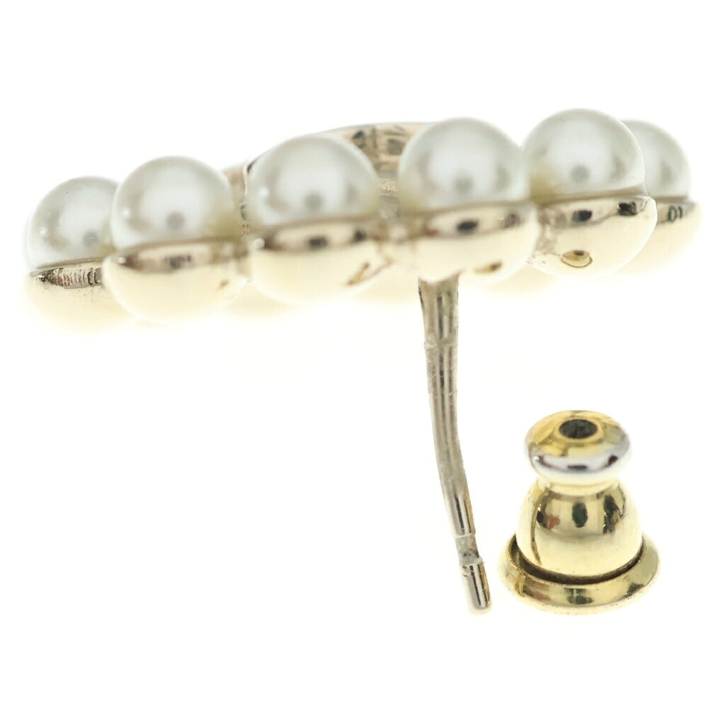 CHANEL(シャネル) ココマーク 花モチーフ フェイクパール ピアス メタル ゴールド コメ有 B20S