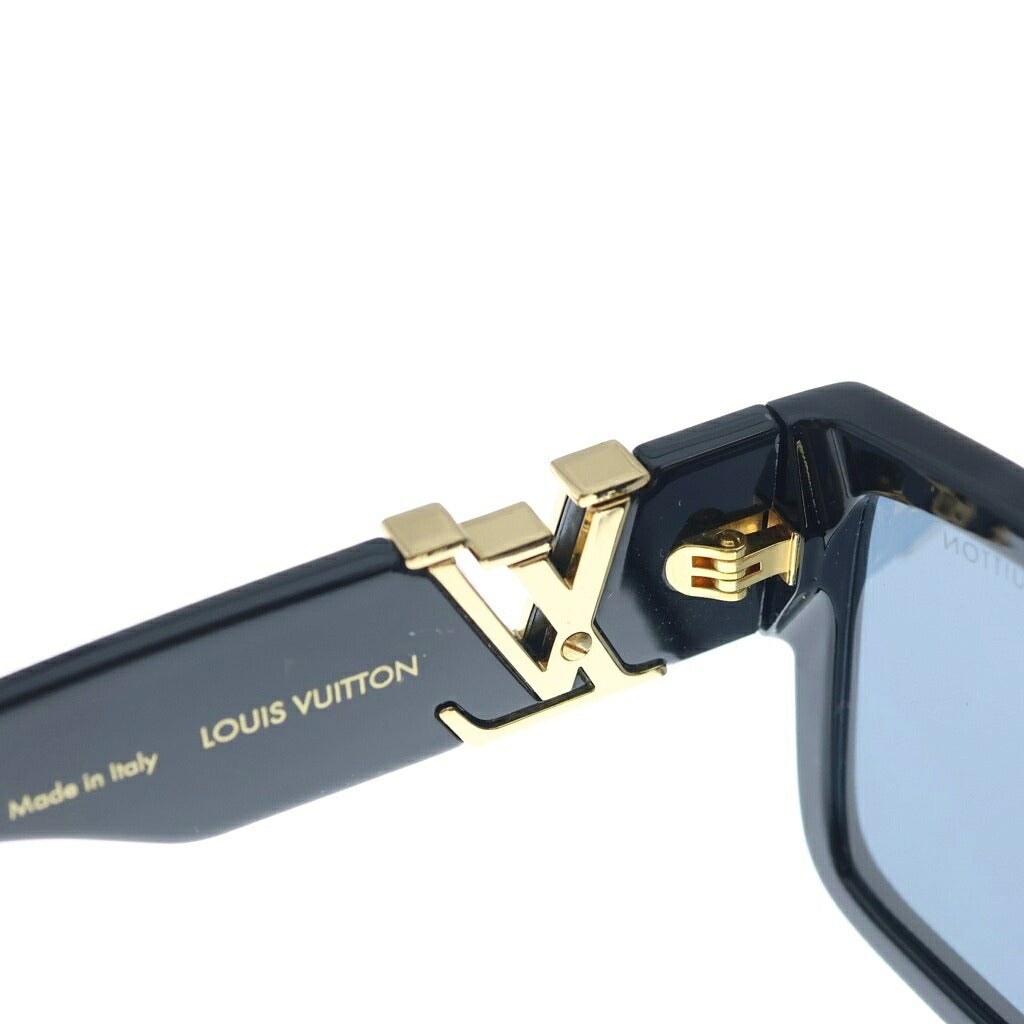 LOUIS VUITTON(ルイヴィトン) LV スリーク・スクエア サングラス プラスチック ブラック 93L 57□18 145 Z2062E