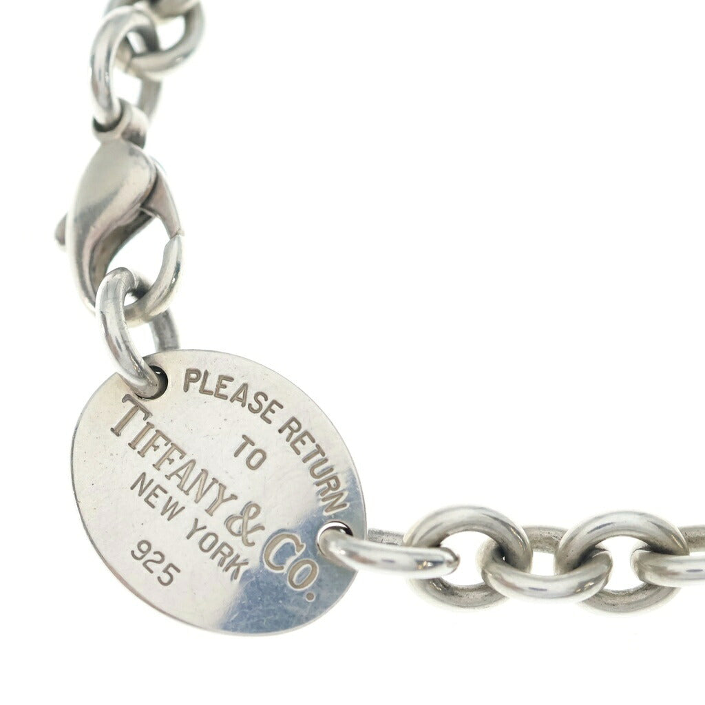 TIFFANY & Co.(ティファニー) リターントゥ オーバルタグ チョーカー ネックレス シルバー SV925