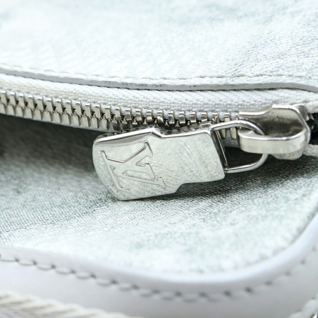 LOUIS VUITTON(ルイヴィトン) ダミエ ソルト トリオメッセンジャー ショルダーバッグ グレー PVC×レザー N50068
