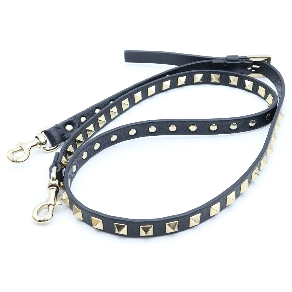 VALENTINO(ヴァレンティノ) ロックスタッズ ミニ 2WAYハンドバッグ ショルダーバッグ ブラック レザー ZW2P0W31VSH