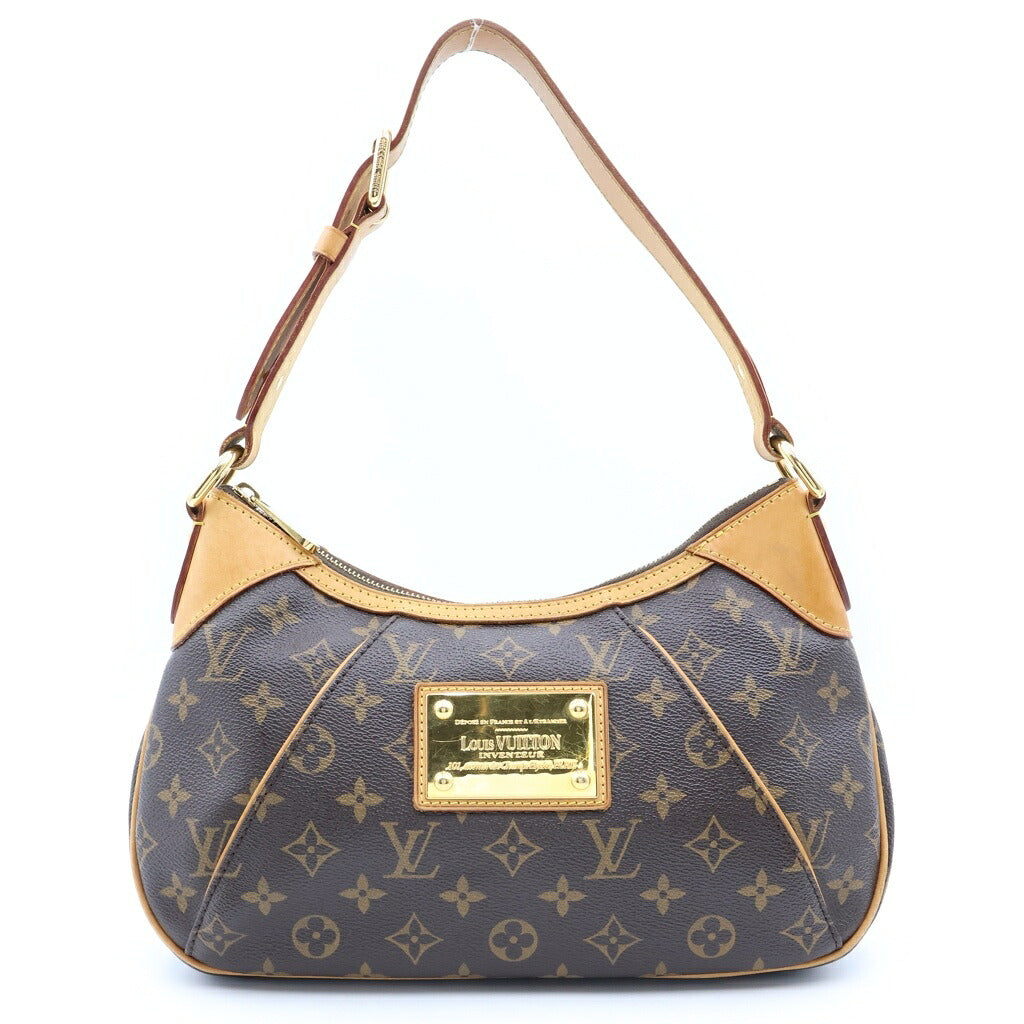 LOUIS VUITTON(ルイヴィトン) モノグラム テムズPM ワンショルダーバッグ ブラウン PVC M56384