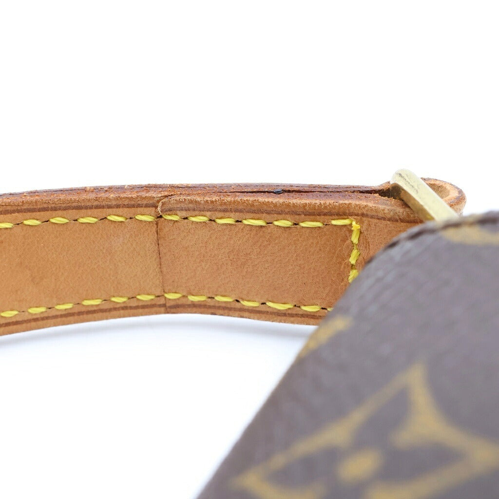 LOUIS VUITTON(ルイヴィトン) モノグラム ミュゼットタンゴ ショート ハンドバッグ PVC×レザー ブラウン M51257