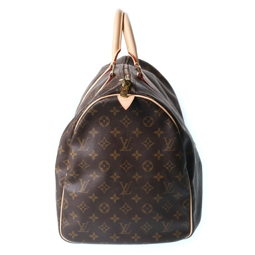 LOUIS VUITTON(ルイヴィトン) モノグラム キーポル55 ハンドバッグ ボストンバッグ ブラウン PVC×レザー M41424