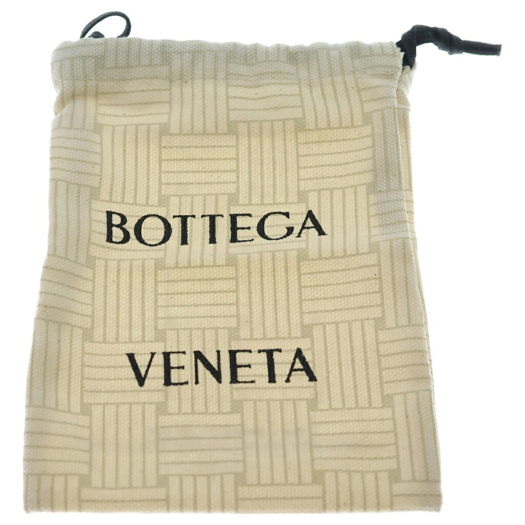 BOTTEGA VENETA(ボッテガヴェネタ) イントレチャート キャットチャーム キーホルダー シルバー レザー 835969V2OL18101