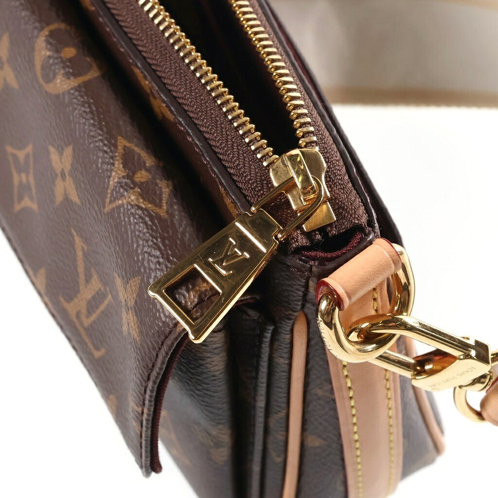 LOUIS VUITTON(ルイヴィトン) モノグラム ヴィバシテ 2WAYショルダーバッグ ブラウン PVC×レザー M46999