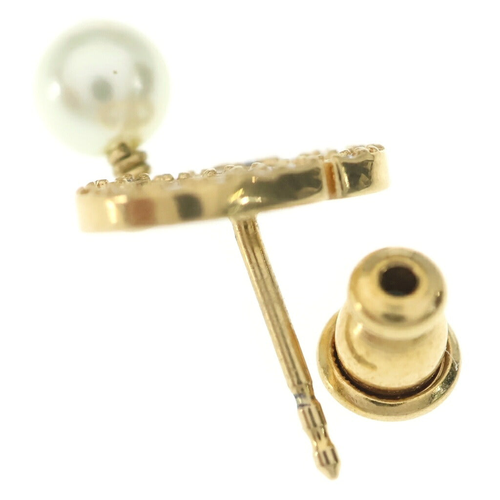 DIOR(ディオール) PETIT CD LUCKY CHARM ピアス ゴールド メタル フェイクパール E3714WOMCY