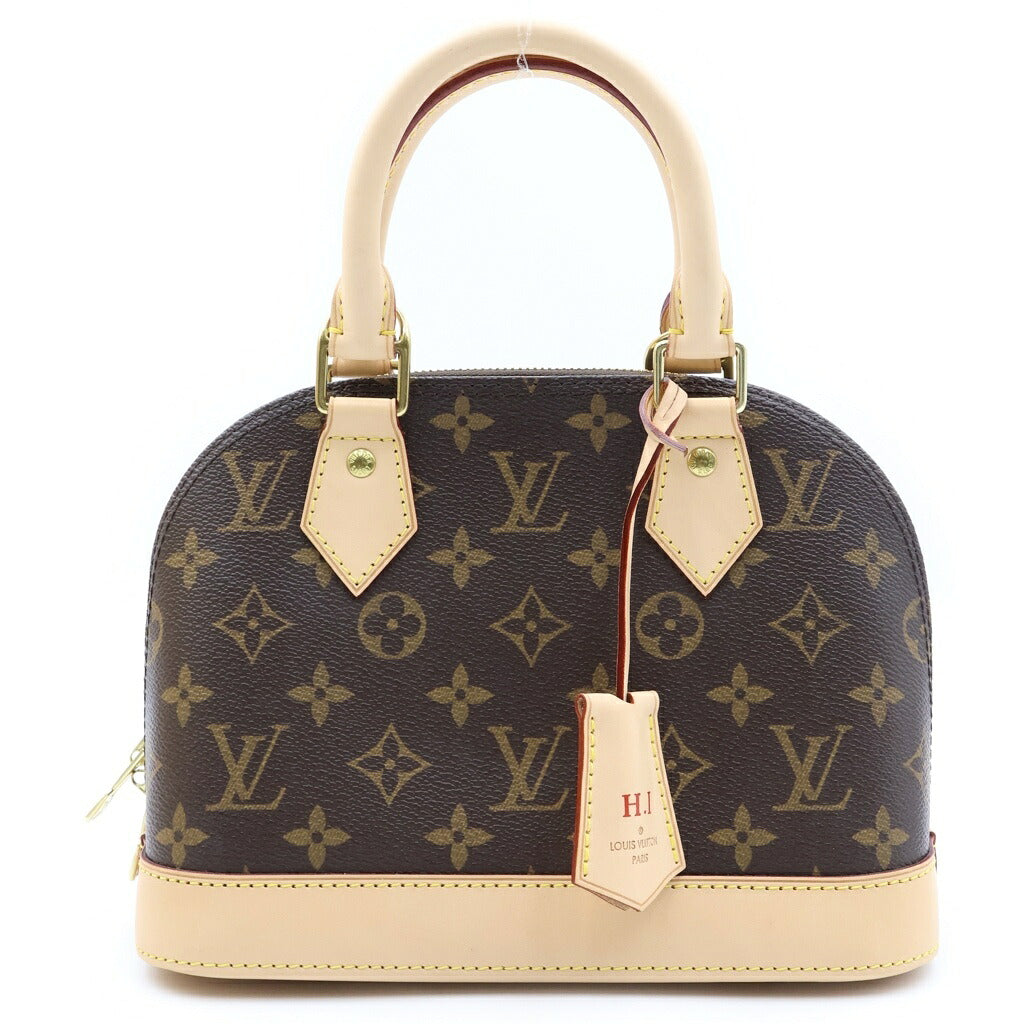 LOUIS VUITTON(ルイヴィトン) モノグラム アルマBB 2WAY ハンドバッグ ショルダーバッグ ブラウン PVC M53152