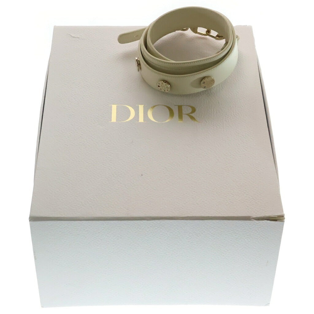 DIOR(ディオール) マイレディ ディオール ハンドバッグ ショルダーバッグ 2WAY ホワイト レザー M0538ONGE_M030