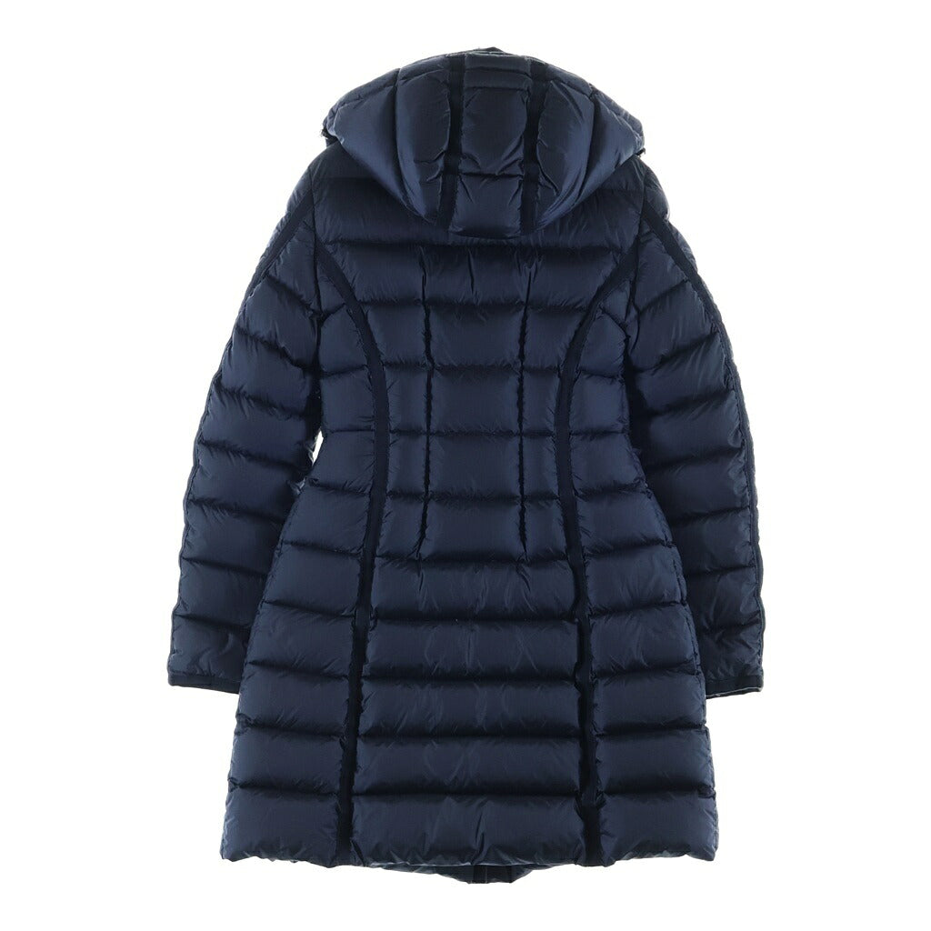 MONCLER(モンクレール) HERMINE エルミンヌ ダウンコート フード付き ナイロン ネイビー C20934930005 53048