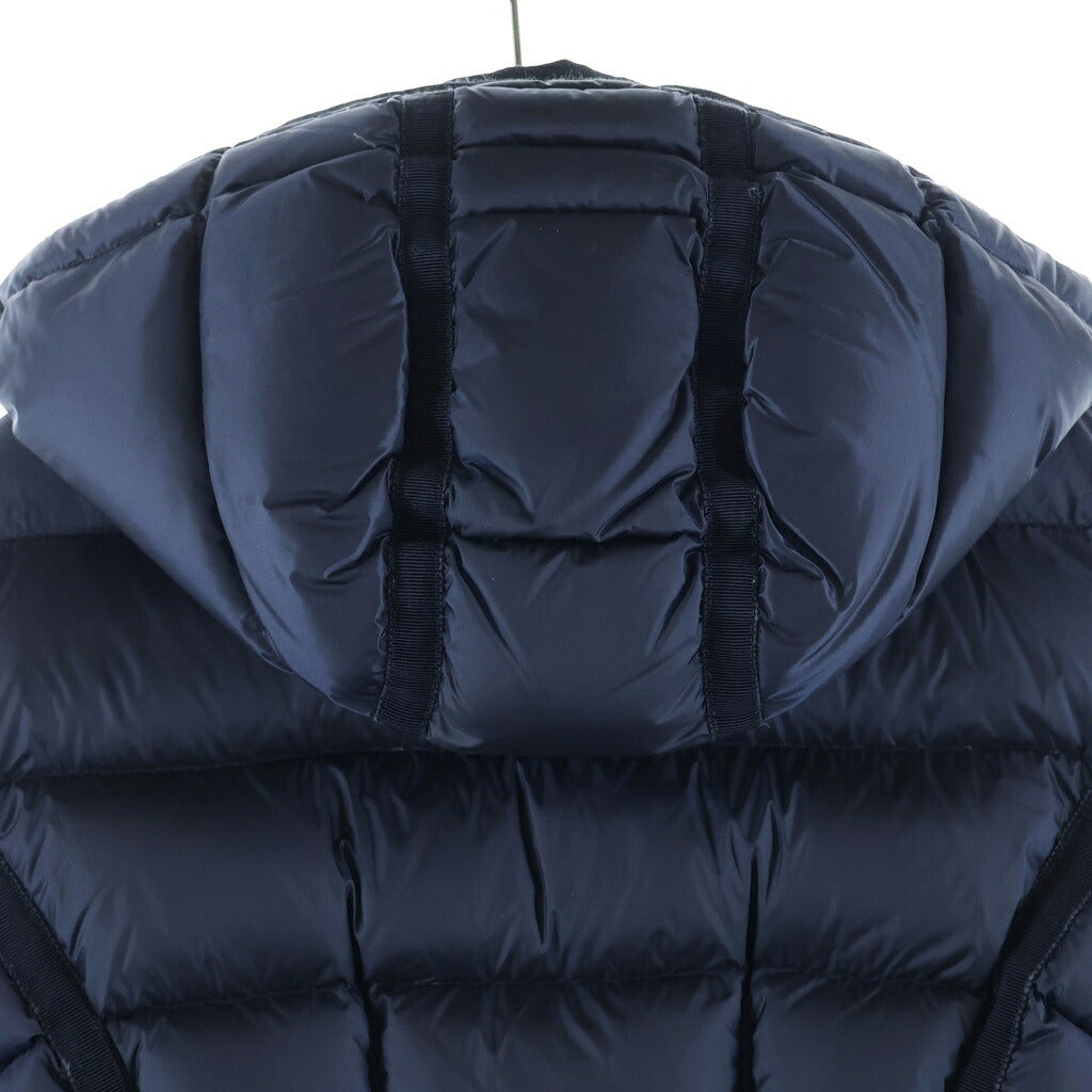 MONCLER(モンクレール) HERMINE エルミンヌ ダウンコート フード付き ナイロン ネイビー C20934930005 53048