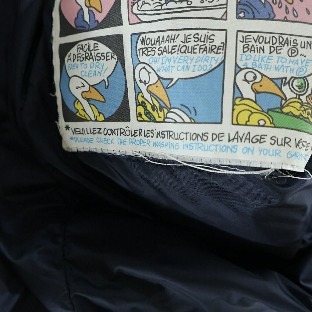 MONCLER(モンクレール) HERMINE エルミンヌ ダウンコート フード付き ナイロン ネイビー C20934930005 53048