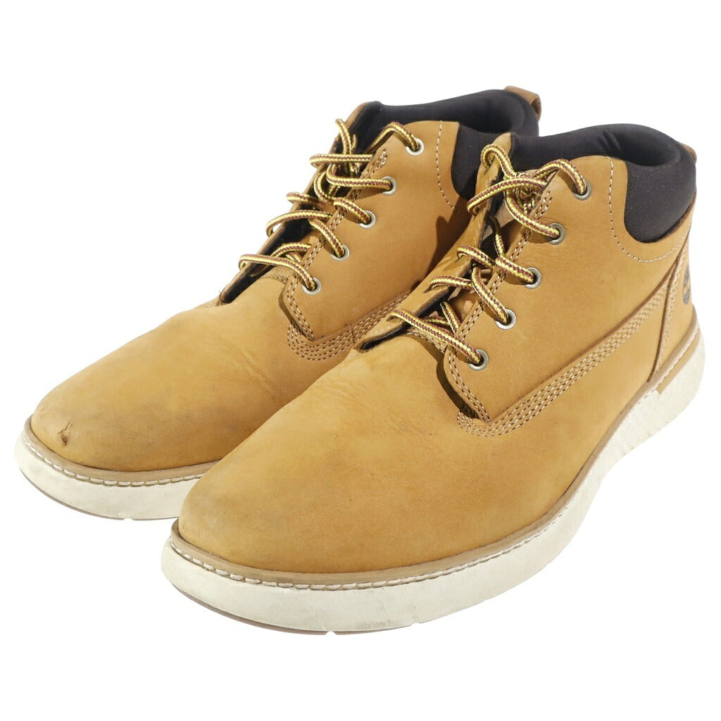 Timberland(ティンバーランド) CROSS MCRK CHUKKA クロス マーク チャッカ ブーツ ハイカットスニーカー ブラウン スエード A1TR8