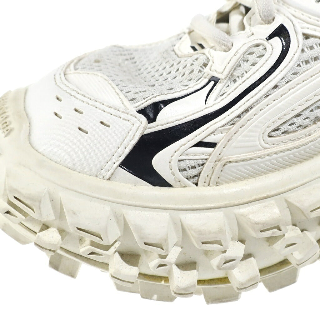 BALENCIAGA(バレンシアガ) DEFENDER ディフェンダー タイヤソール メッシュローカットスニーカー ホワイト 685613