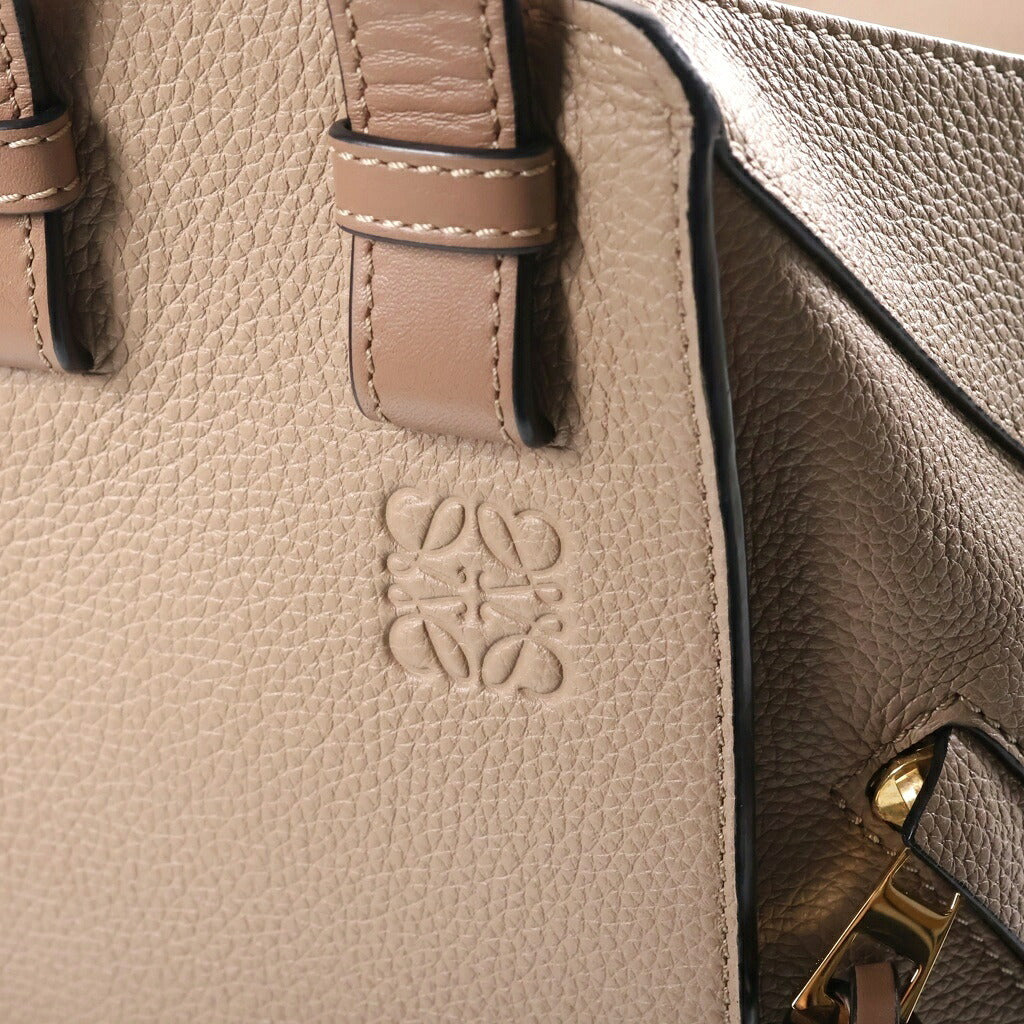 LOEWE(ロエベ) ハンモックスモール ハンドバッグ ショルダーバッグ 2WAY ベージュ レザー 262219