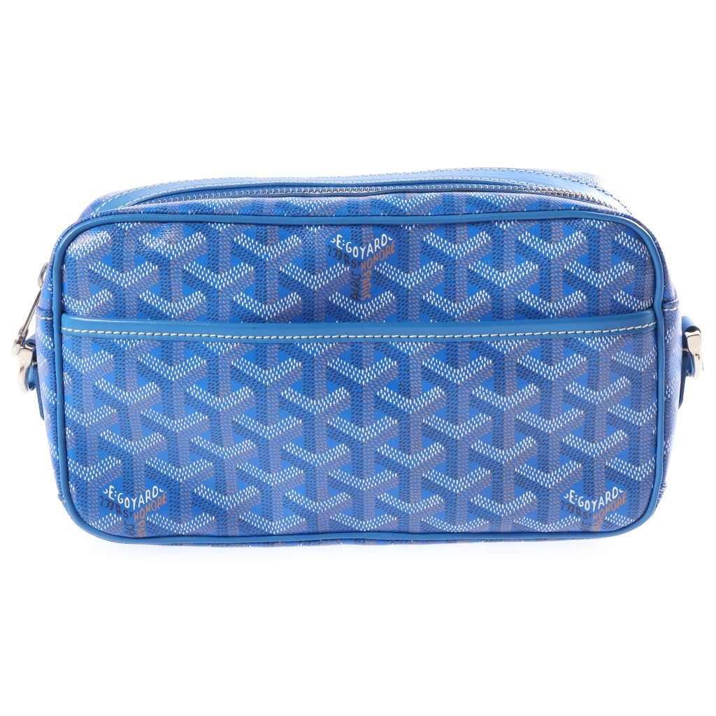 GOYARD(ゴヤール) カップヴェールPM クロスボディバッグ ショルダーバッグ ブルー PVC×レザー CAPVE2PMLTY AAS120201