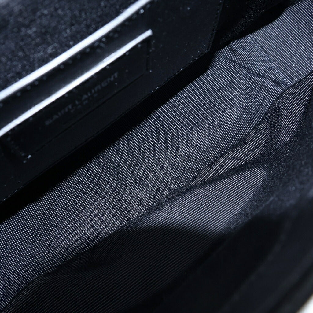 SAINT LAURENT PARIS(サンローランパリ) カレッジ2WAY ショルダーバッグ ハンドバッグ ブラック レザー 403118