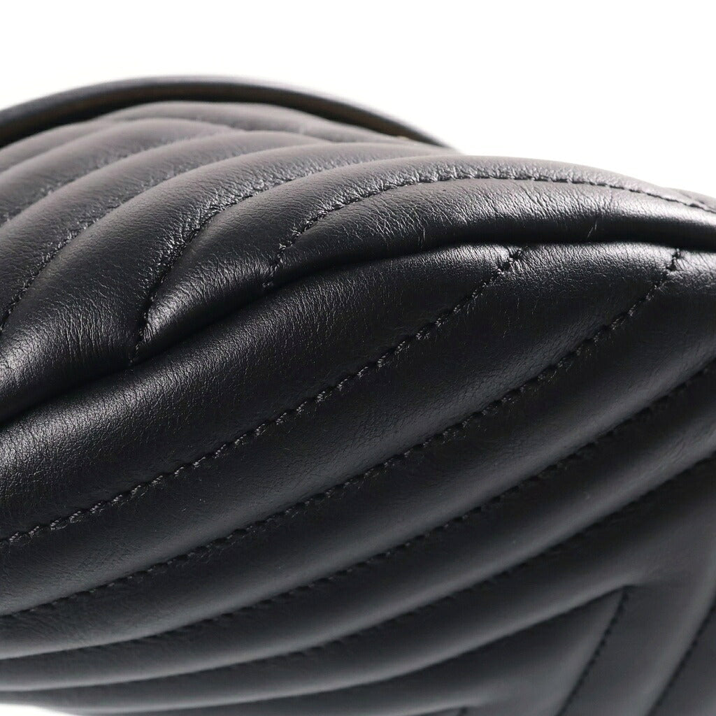 LOUIS VUITTON(ルイヴィトン) ニューウェーブ バムバッグ ボディバッグ ウエストバッグ レザー ブラック M53750 NFC