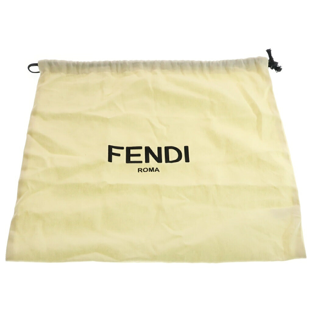 FENDI(フェンディ) バゲット FFロゴ バックパック リュックサック レザー ブラック 8BZ057AYJ1F0KUR 259-10429 袋