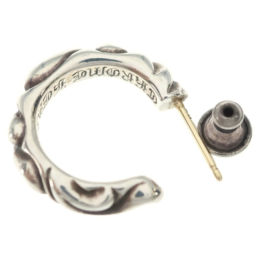 CHROME HEARTS(クロムハーツ) HOOP SCROOL スクロール フープピアス シルバー BCA102