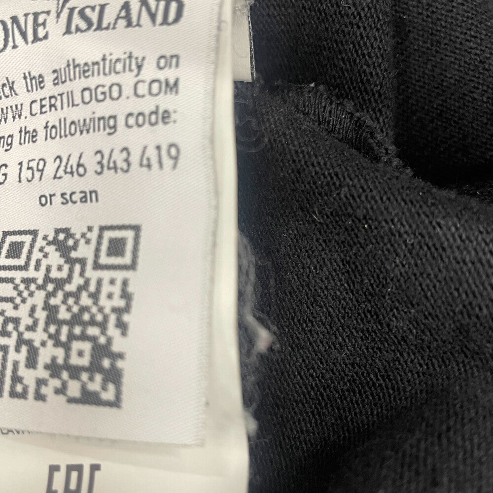 STONE ISLAND(ストーンアイランド) Sweatshirt クルーネック 長袖 カットソー ブラック