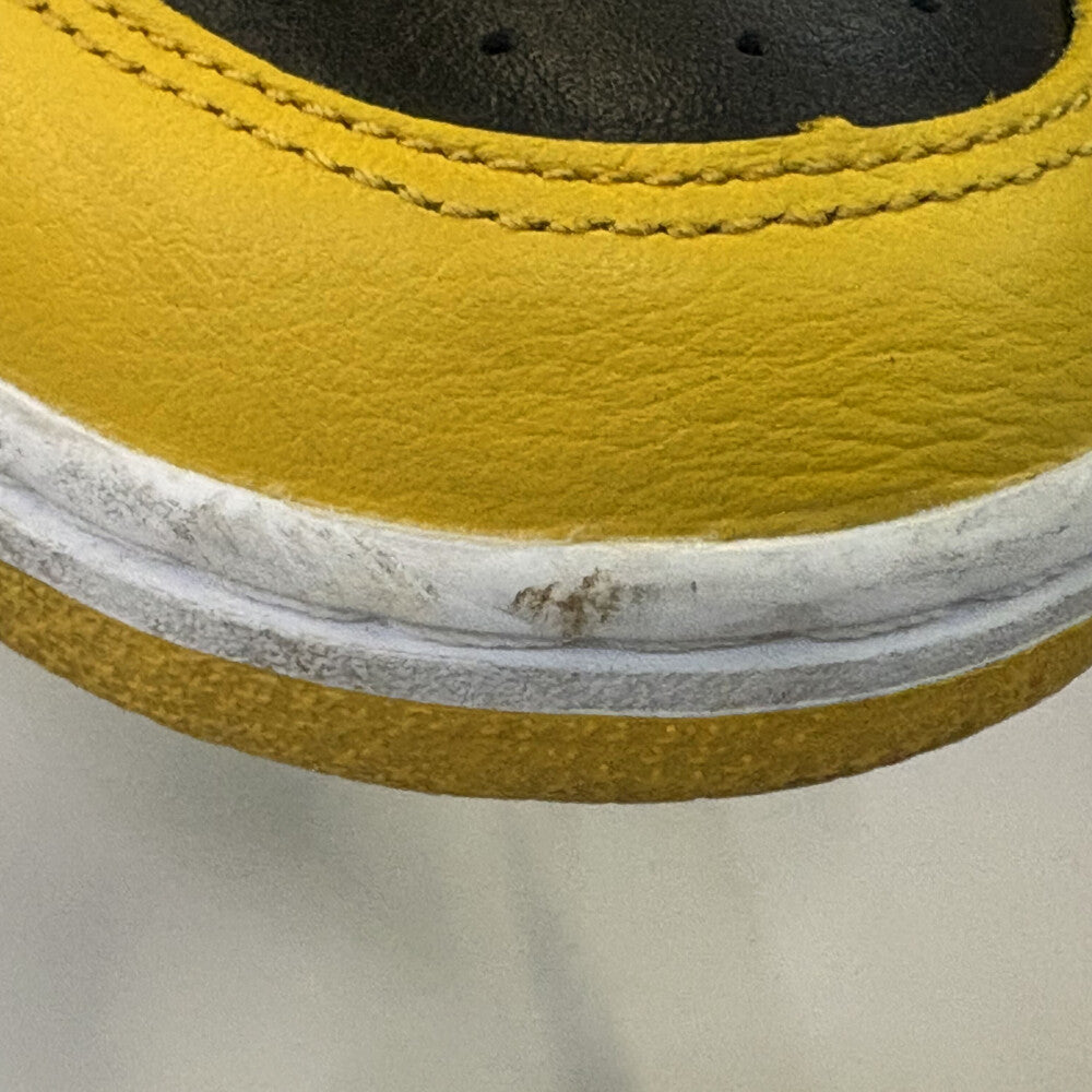 NIKE(ナイキ) ×WU-TANG CLAN DUNK HIGH RETRO PRM BLACK AND POLLEN ウータンクラン ダンク レトロ ハイカットスニーカー イエロー/ブラック US9.5/27.5cm HJ4320-001