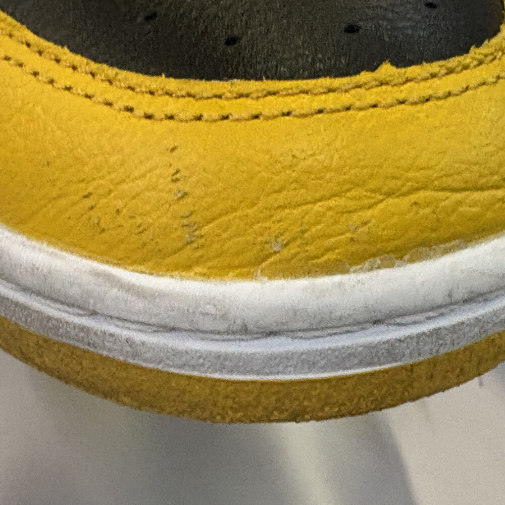 NIKE(ナイキ) ×WU-TANG CLAN DUNK HIGH RETRO PRM BLACK AND POLLEN ウータンクラン ダンク レトロ ハイカットスニーカー イエロー/ブラック US9.5/27.5cm HJ4320-001