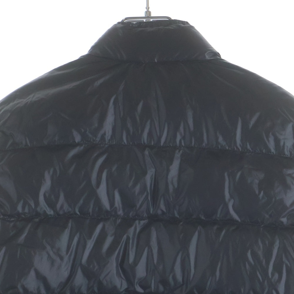 MONCLER(モンクレール) LANSING ワッペンロゴ ジップアップ ダウンジャケット ブラック 45369/50/53029 レディース