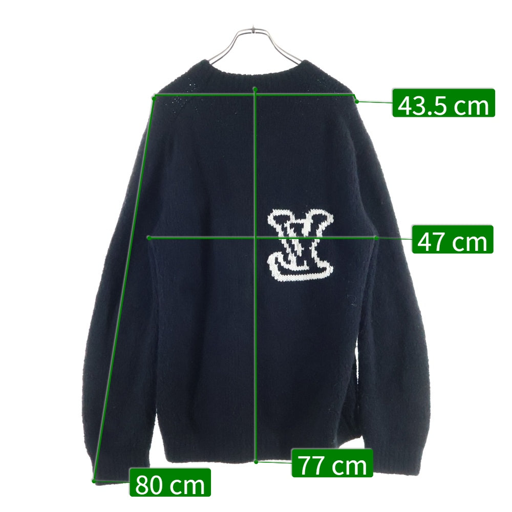 LOUIS VUITTON(ルイヴィトン) 24SS Wool Blend LV Logo Crewneck Knit
