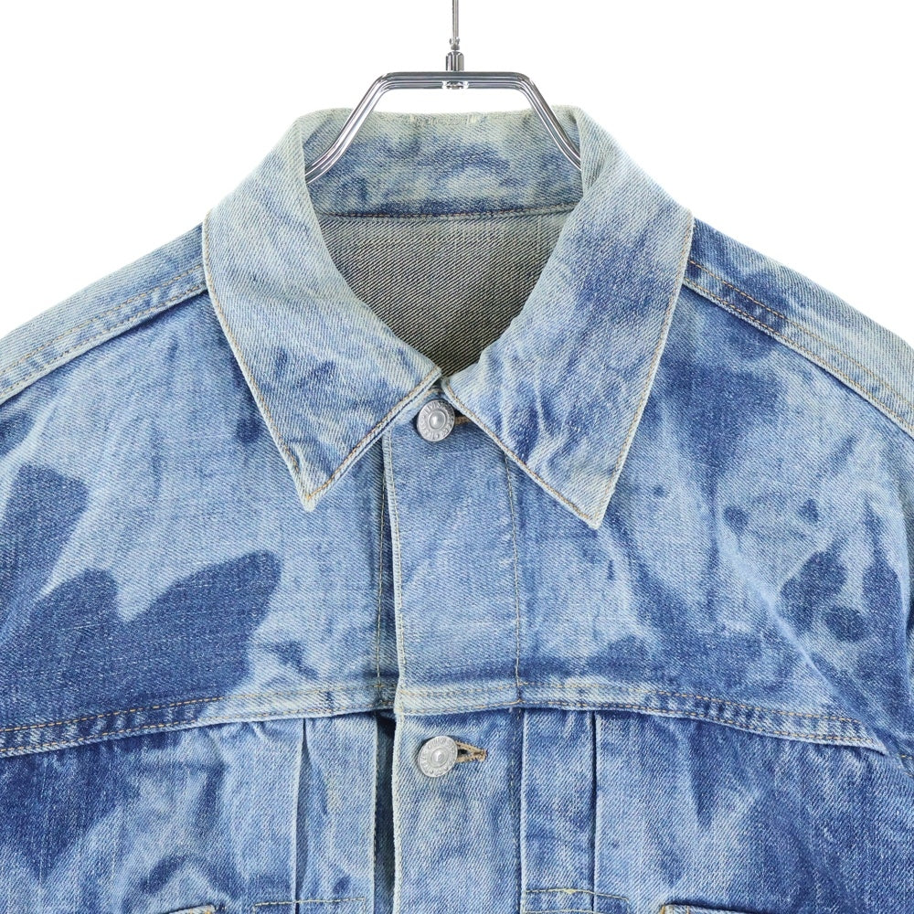 紙パッチ有り！★LEVI'S★507xx 2nd/サイズ40/ビッグE/ハギなし Levi's(リーバイス) 50s VINTAGE 507XX 2nd BIGE 紙パッチ ボタン裏17