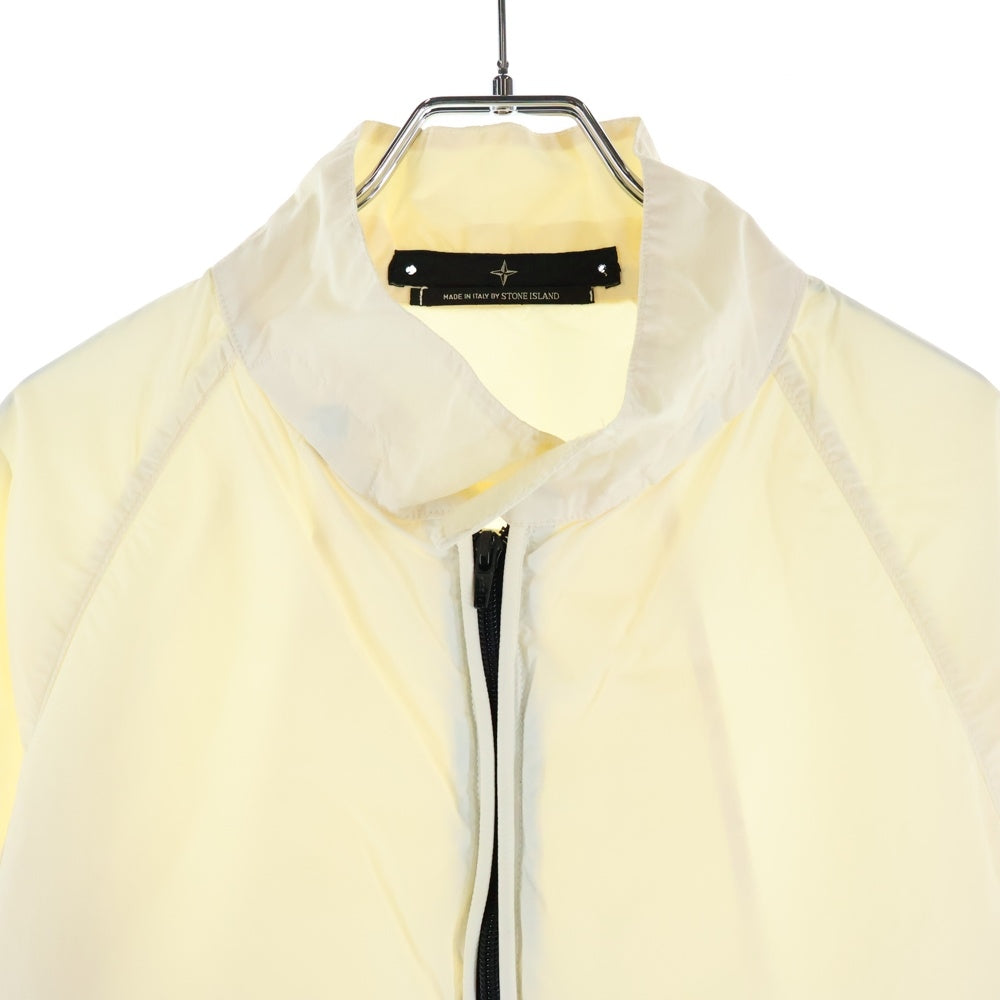 STONE ISLAND(ストーンアイランド) サイド コットン切替 ナイロン ジャケット アイボリー 42144419