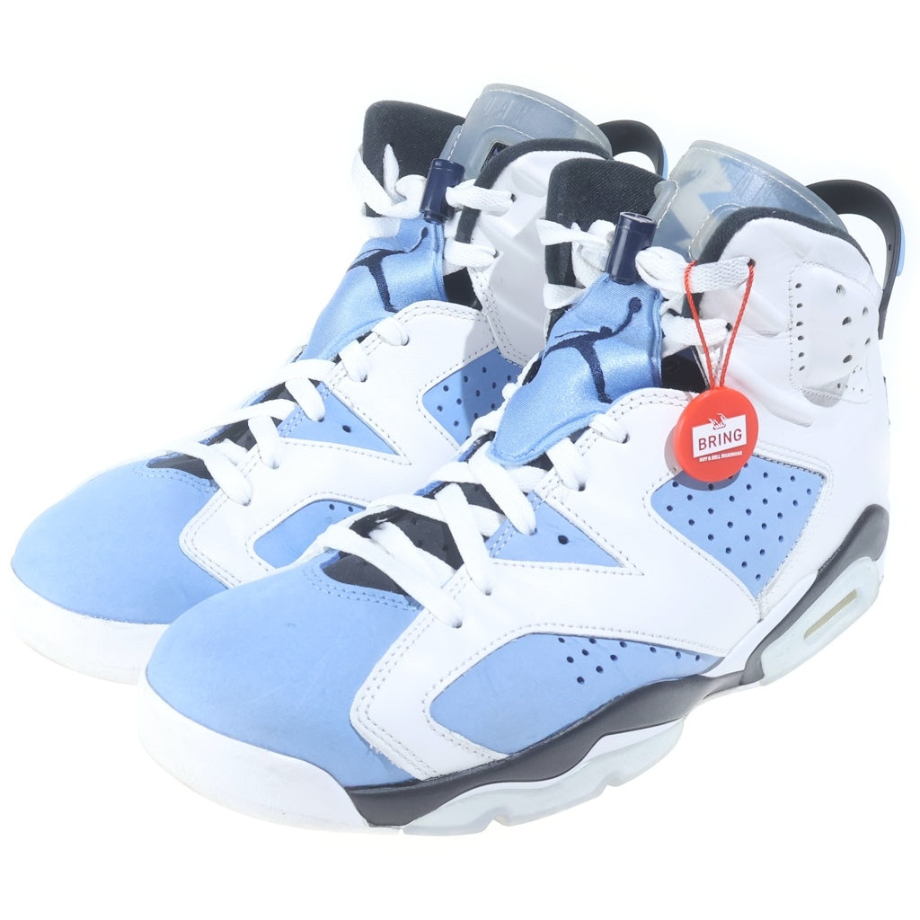 NIKE(ナイキ) AIR JORDAN6 RETRO UNC CT8529-410 エアジョーダン6 ハイカットスニーカー US10/28.0cm ブルー/ホワイト
