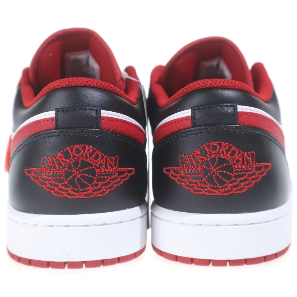 NIKE(ナイキ) AIR JORDAN1 LOW エアジョーダン1 ローカットスニーカー レッド US10.5/28.5cm 553558-163