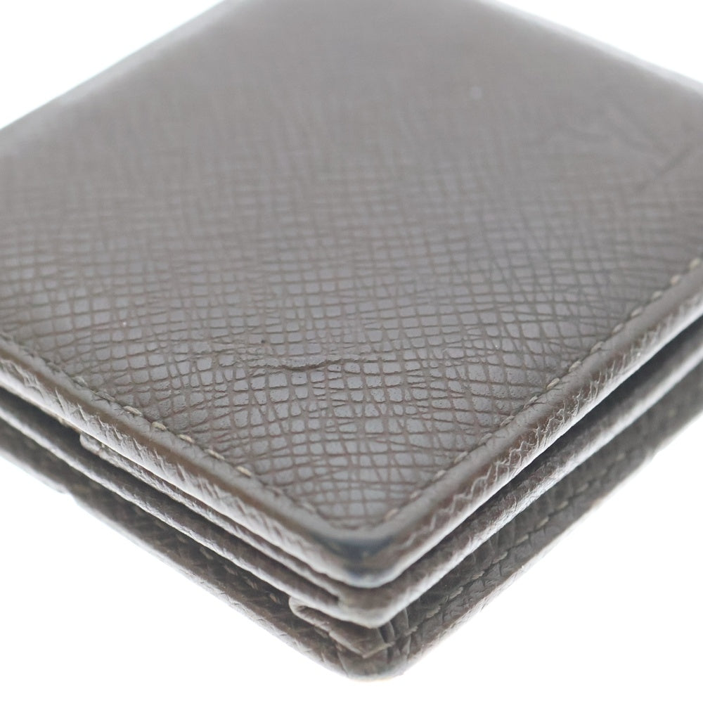LOUIS VUITTON(ルイヴィトン) タイガ ポルトモネ ボワット グリズリー レザー コインケース ブラウン M30388 CT0045