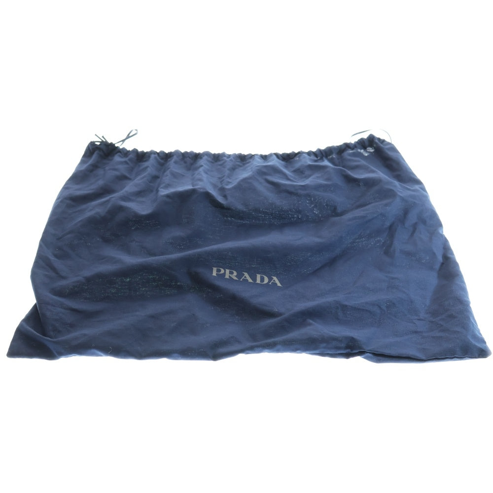 PRADA(プラダ) RE-NYLON リナイロン トライアングルロゴプレート バケットハット 帽子 ブラック 2HC137 2DMI RFID