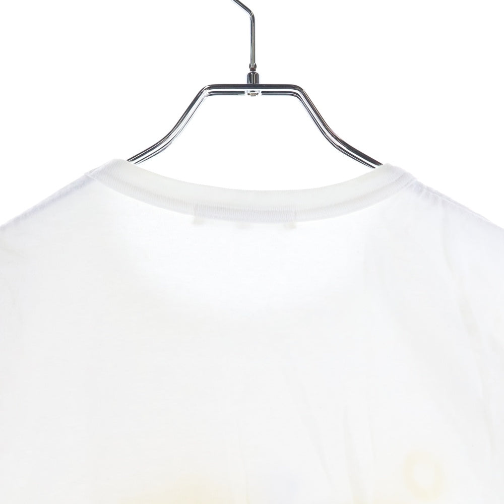 COMME des GARCONS(コムデギャルソン) 15AW AD2015 自由を着る フロントプリント クルーネック 半袖Tシャツ カットソー ホワイト OP-T101