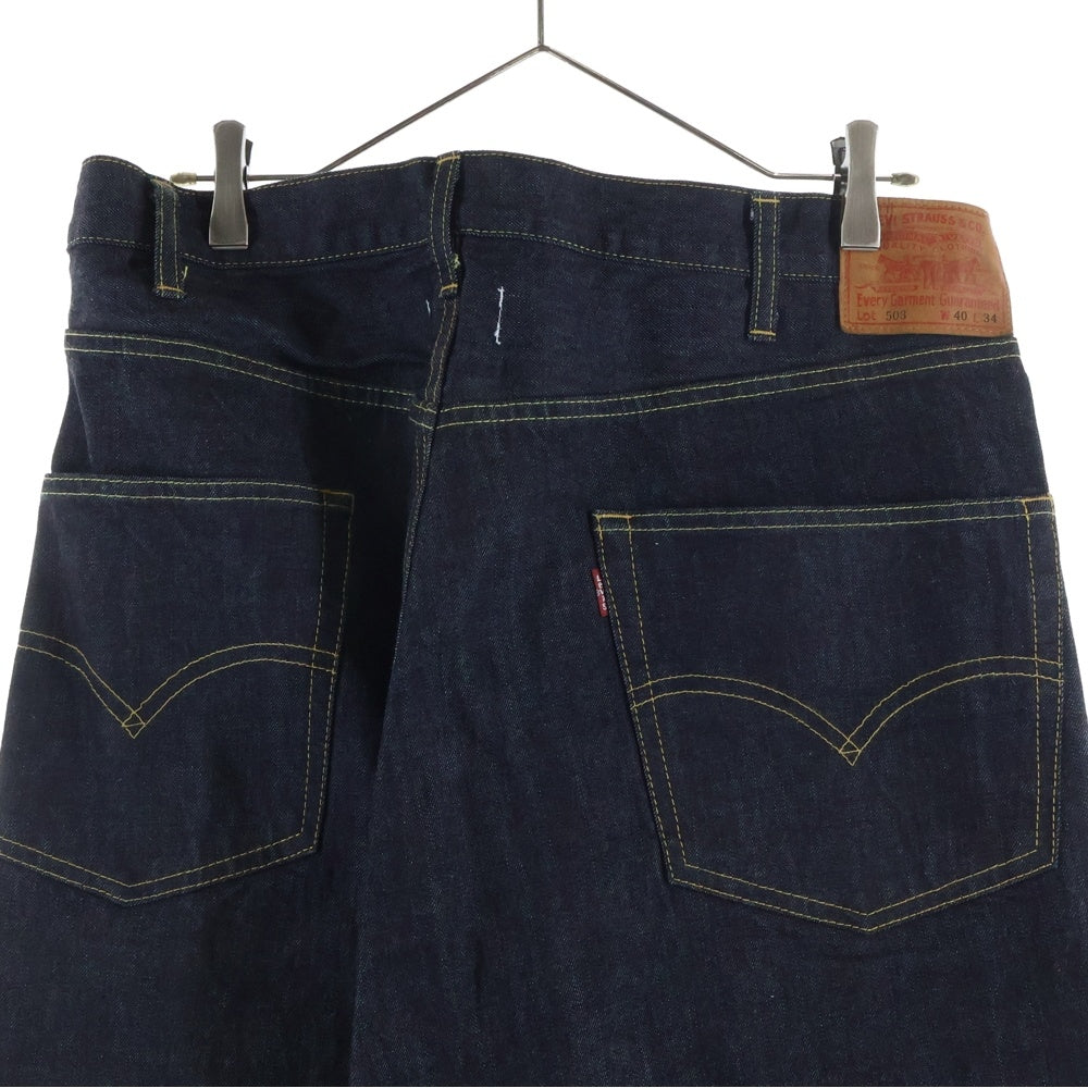 COMME des GARCONS JUNYA WATANABE MAN(コムデギャルソンジュンヤワタナベマン) 10AW ×LEVI'S 503 リーバイス ストレート デニムパンツ インディゴ WF-P902 AD2010