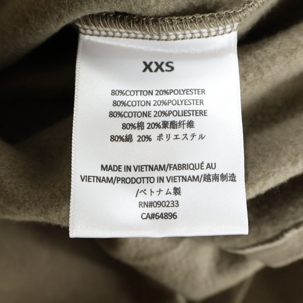 FEAR OF GOD ESSENTIALS(フィアオブゴッド エッセンシャルズ) HOODIE フェルトロゴ プルオーバースウェットパーカー フーディー ブラウン