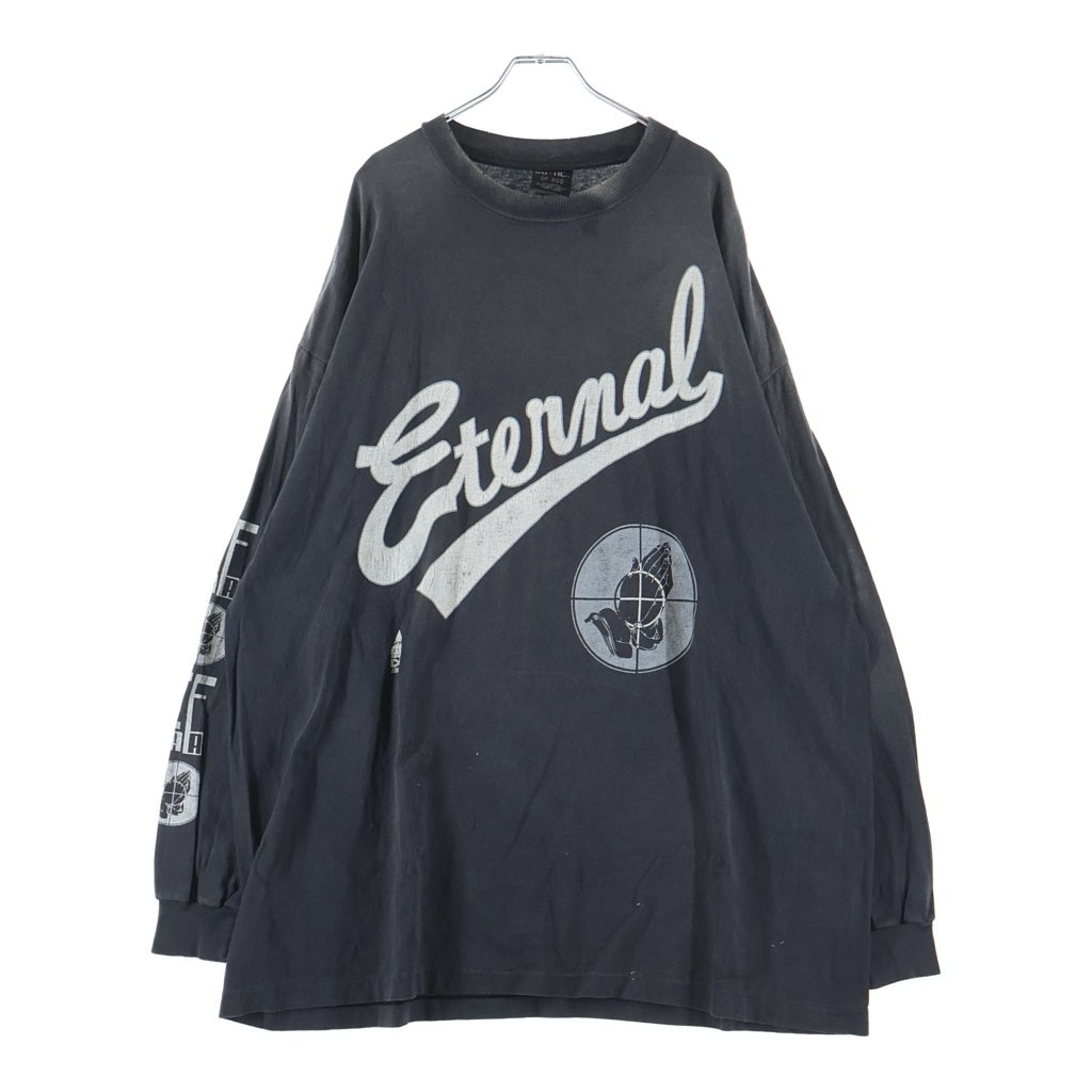 SAINT MICHAEL(セントマイケル) 5SS × FEAR OF GOD SNT OF GOD FG_LS TEE フィアオブゴッド セントオブゴッド 両面プリント クルーネック 長袖Tシャツ カットソー SM-HR8-0000-C02