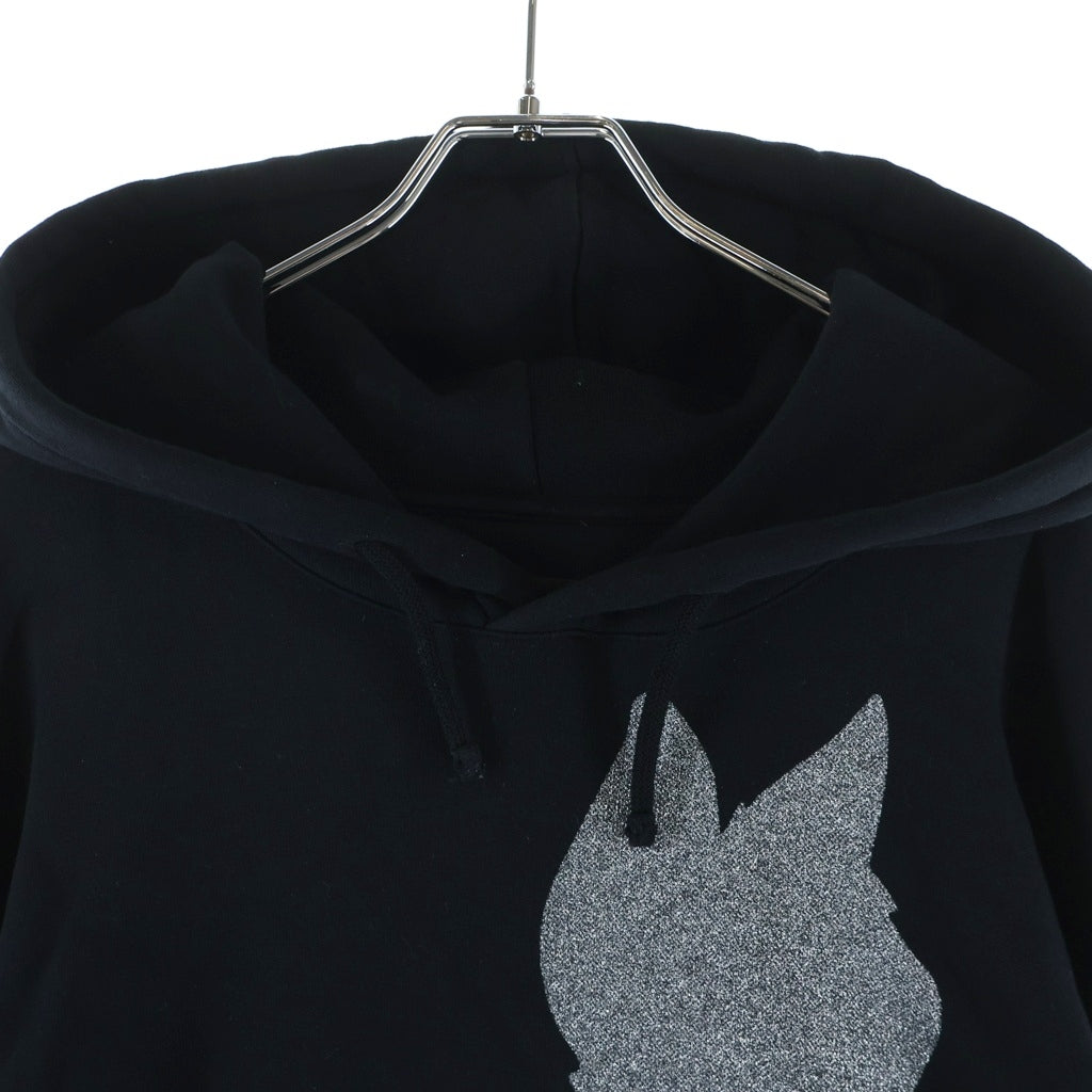 GIVENCHY(ジバンシィ) ×Disney フロント バンビ ラメ加工 スウェットパーカー フーディー ブラック BWJ03E3YDZ