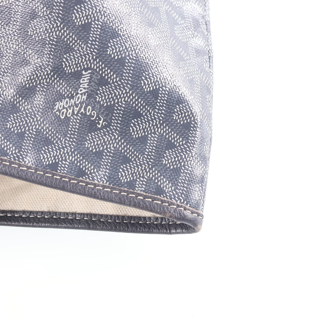 GOYARD(ゴヤール) サンルイPM トートバッグ ハンドバッグ グレー レザー×PVC レディース