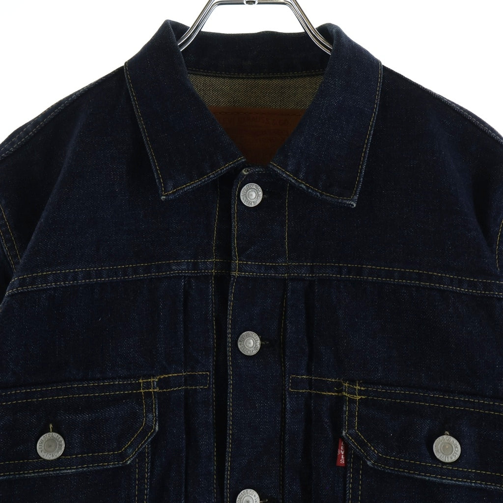 Levi's(リーバイス) 90S 日本製 復刻 507XX 2nd BIG E ボタン裏J02 デニム ジャケット インディゴ 71507