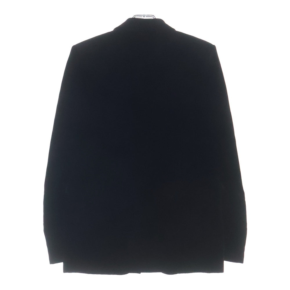 SAINT LAURENT PARIS(サンローランパリ) 20AW イタリア製 ベルベット 1B テーラードジャケット ブラック 628186 Y1B48