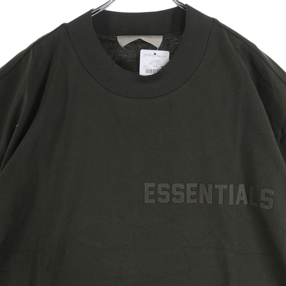 FEAR OF GOD ESSENTIALS(フィアオブゴッド エッセンシャルズ) S/S T-SHIRT フェルトロゴ 半袖Tシャツ グレー