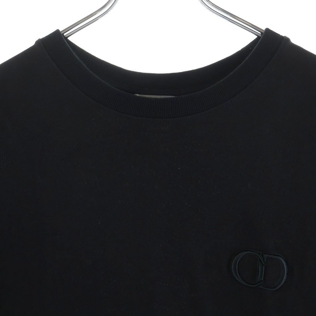 DIOR(ディオール) CDアイコン クルーネック 半袖Tシャツ カットソー ブラック 943J605A0554