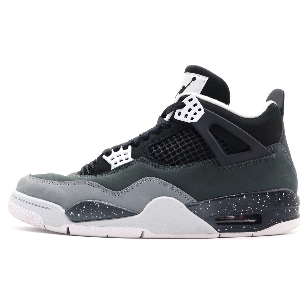 NIKE(ナイキ) AIR JORDAN 4 Retro Fear FQ8138-002 エアジョーダン4 レトロ フィアー ハイカットスニーカー US9.5/27.5cm ブラック